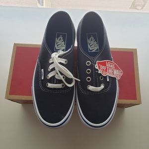 VANS Authentic Shoes, Midnight Navy, NWT, Size 7